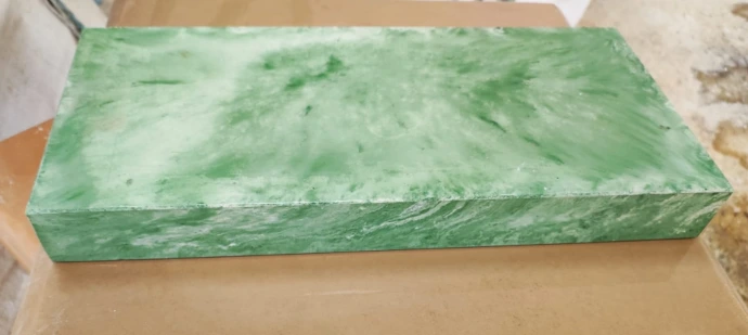 Pieza Plamar a medida Pieza verde Plamar para encimeras